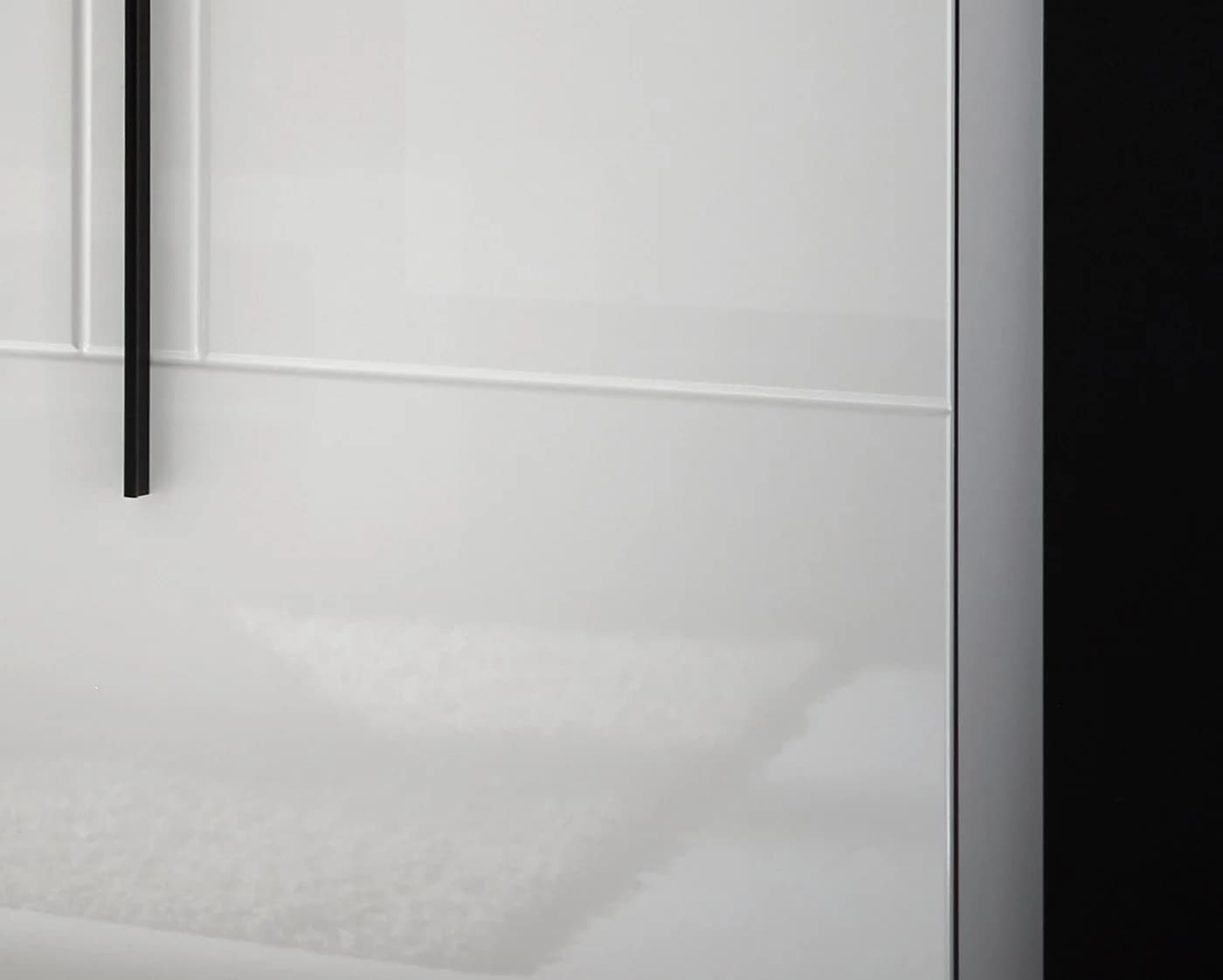 Furn.Design Wohnwand Design-D 4-teilig Weiß Hochglanz mit Soft-Close - Bild 3