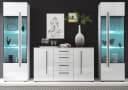 Furn.Design Wohnwand Design-D Weiß Hochglanz mit Soft-Close Bild 1