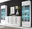 Furn.Design Wohnwand Design-D Weiß Hochglanz mit Soft-Close Bild 2