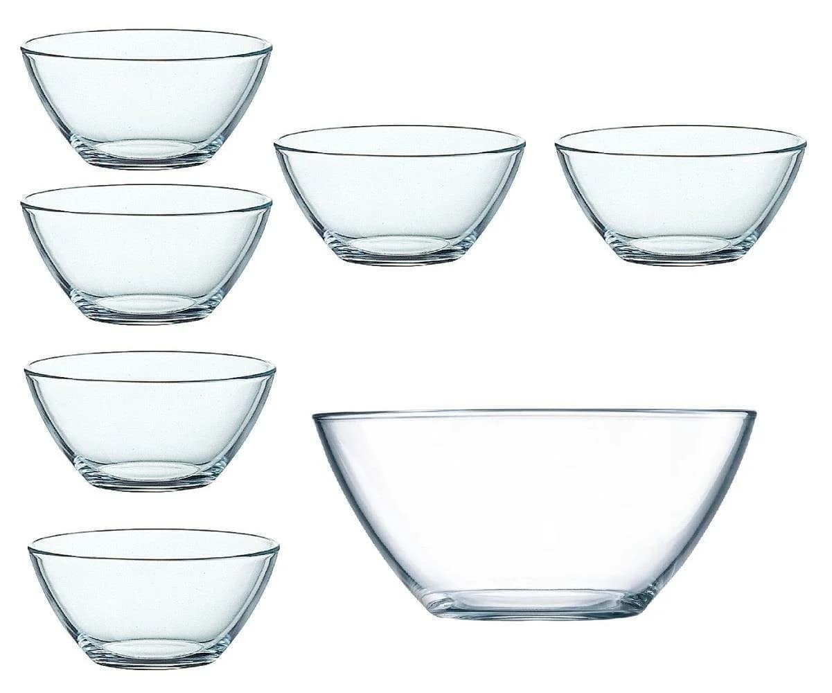 Luminarc Aspen Geschirrset 7-tlg. Glas Schüssel & Schalen transparent