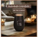 Personalisiertes Porzellan-Windlicht 'Beste Mama der Welt' Lasergravur Bild 3