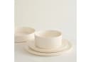 Zoha Geschirr-Set 48-tlg. Beige Gold Porzellan Bild 3