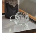 Zoha Glas Riffle Cup 400ml 8-tlg. Borosilikatglas Skandinavisch Bild 5
