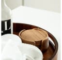 Bems Home Glasuntersetzer Akazie Lumo Untersetzer-Set 5 Tlg Bild 4