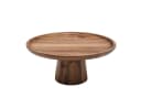 Zoha Lumo Tortenplatte Akazie massiv Servierplatte rustikal Bild 2
