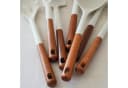 ZOHA Küchenutensilien Set 8-teilig Akazienholz Silikon mit Halter Bild 3