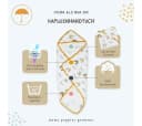 Mama Poppins Germany Kapuzenhandtuch Bio-Baumwolle Bunt Bild 4