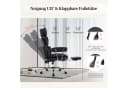 Intimate WM Heart Chefsessel Ergonomischer Bürostuhl Schwarz PU-Leder Bild 5