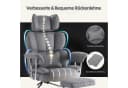 Intimate WM Heart Chefsessel Ergonomischer Bürostuhl Grau Stoff Bild 4
