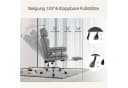 Intimate WM Heart Chefsessel Ergonomischer Bürostuhl Grau Stoff Bild 5