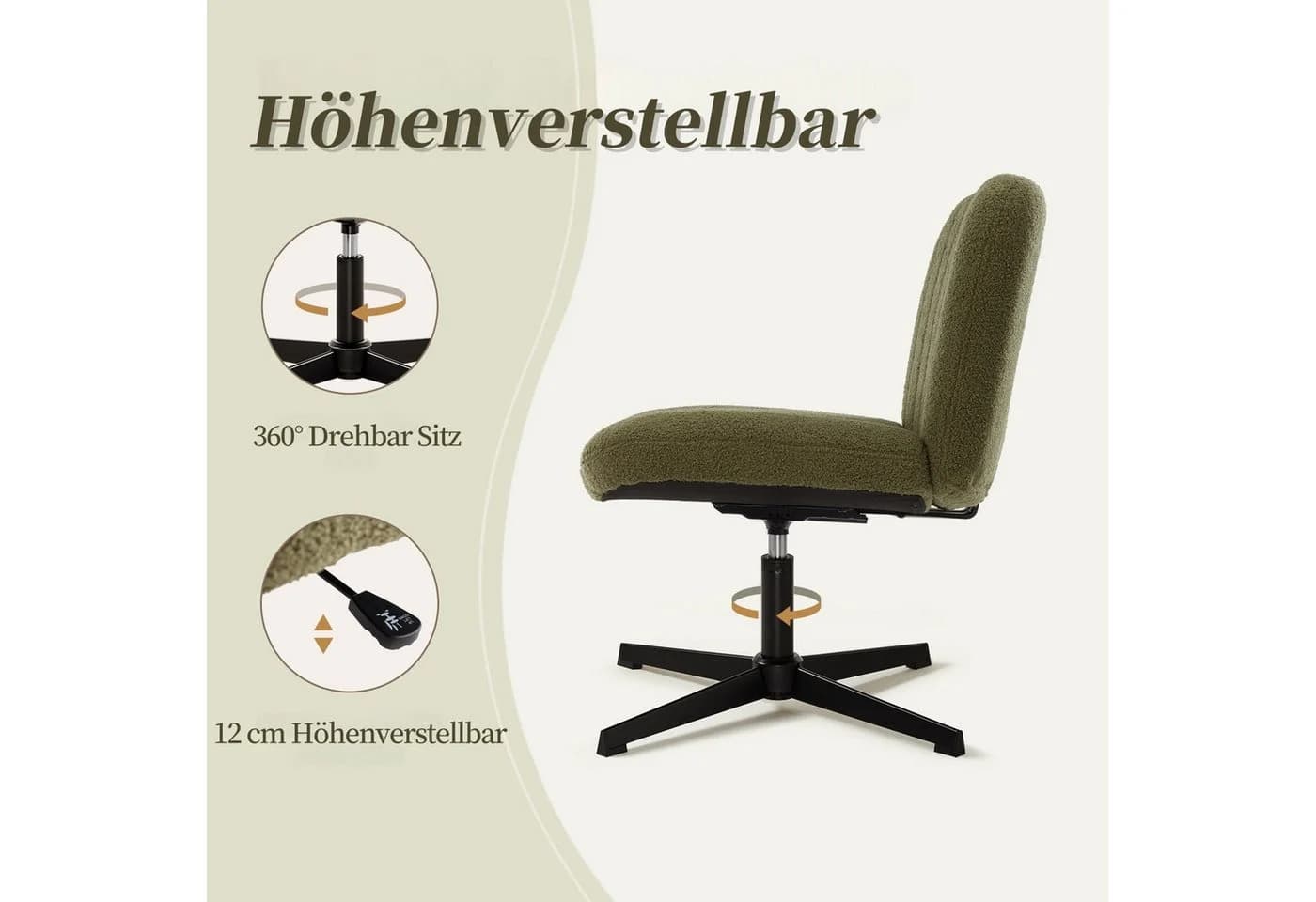 Intimate WM Heart Bürostuhl Ohne Armlehnen Ergonomischer Schreibtischstuhl - Bild 4