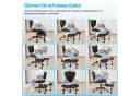 IWMH Bürostuhl mit Fußstütze, Ergonomisch, Höhenverstellbar Bild 3