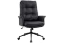 IWMH Chefsessel Ergonomisch Bürostuhl Schwarz Kunstleder Bild 2
