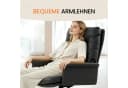 IWMH Chefsessel Ergonomisch Bürostuhl Schwarz Kunstleder Bild 5