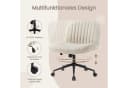 Intimate WM Heart Bürostuhl Beige Ohne Armlehnen Mit Rollen Bild 3