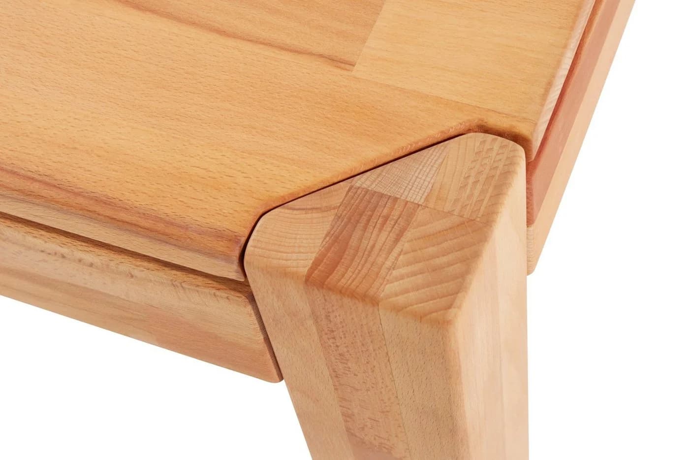 TaBoLe Möbel Couchtisch Tino Massivholz Buche mit Schubkasten - Bild 4