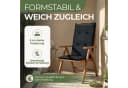 Petsation Hochlehnerauflage Florence Anthrazit mit Schaumstoffpolster Bild 4