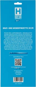 HENSSLERS Brat- und Wendepinzette - Edelstahl Kochpinzette silber Bild 4