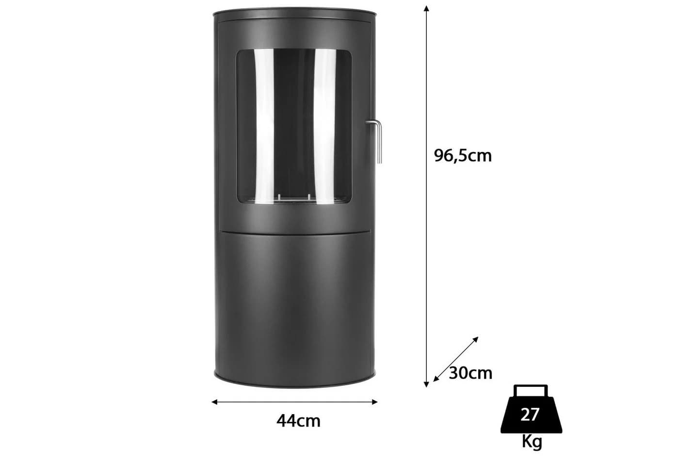 Moritz Dekokamin Ethanol Kaminofen 1,5 Liter Brenner - Bild 3