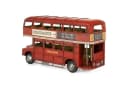 Moritz Dekofigur Doppeldecker Bus England rot Blech Bild 5