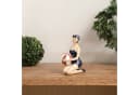 Moritz Deko-Figur Badenixe im Badeanzug mit Wasserball sitzend Maritime Deko Bild 1