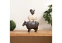 Moritz Dekofigur Geometrische Tierfigur aus Polyresin Modern Bild 1