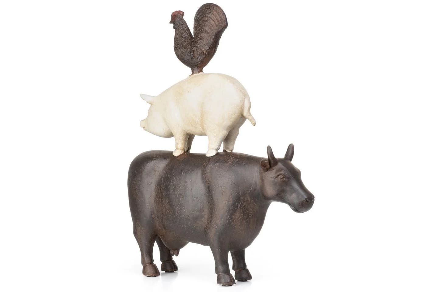 Moritz Dekofigur Geometrische Tierfigur aus Polyresin Modern - Bild 2