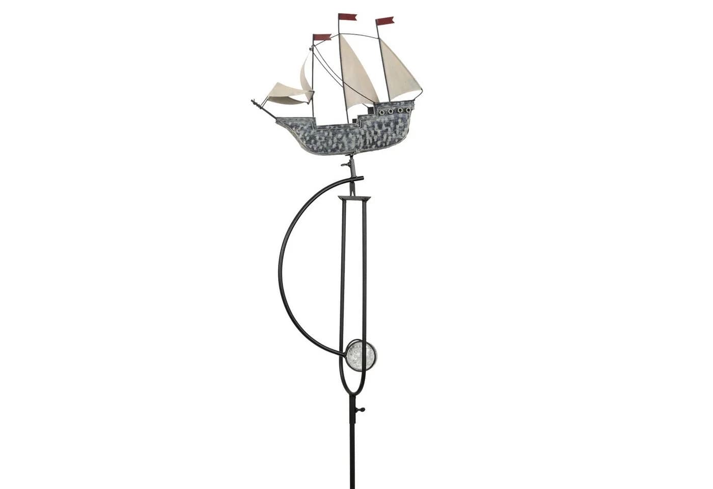 Moritz Gartenstecker Windspiel Segelschiff Metall - Bild 2