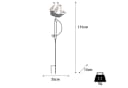Moritz Gartenstecker Windspiel Segelschiff Metall Bild 3