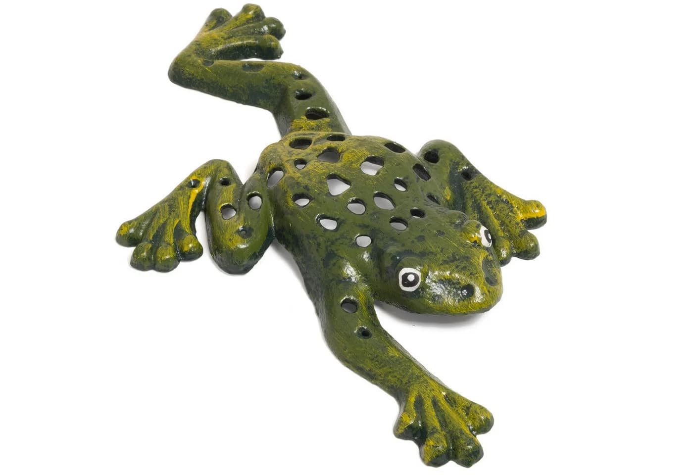 Moritz Dekofigur Frosch Gusseisen Grün 22 cm - Bild 2