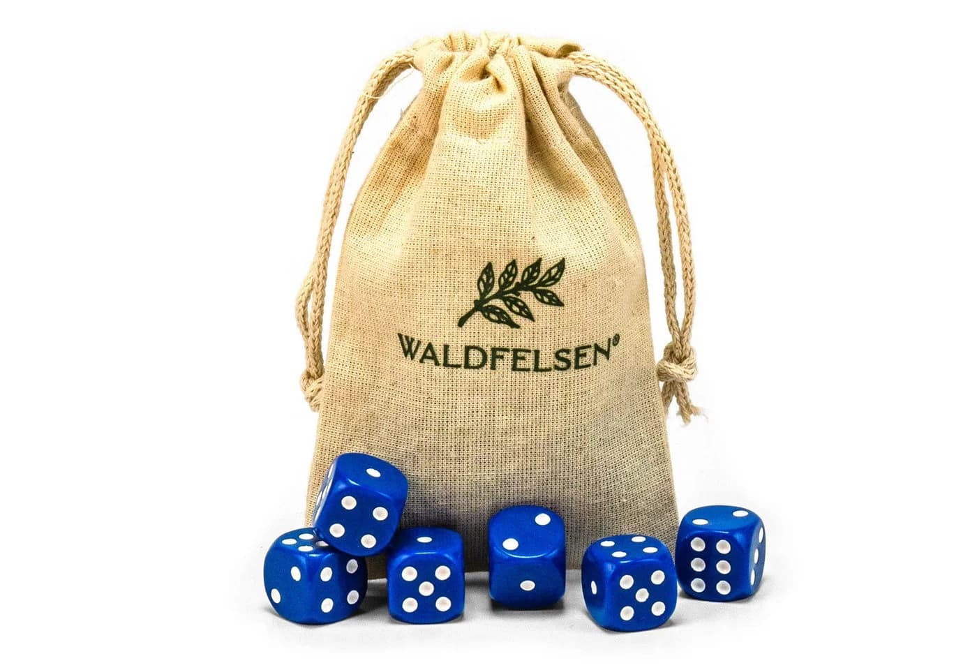 Waldfelsen Spielwürfel 16 mm Acryl Bunt 2-50 Stk