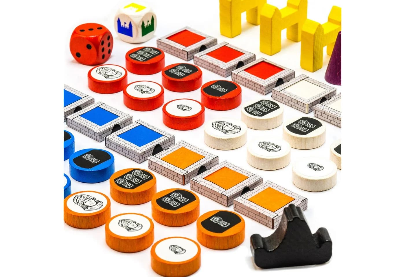 Waldfelsen Spiel Grundspiel Holz 4 Spieler Catan Set