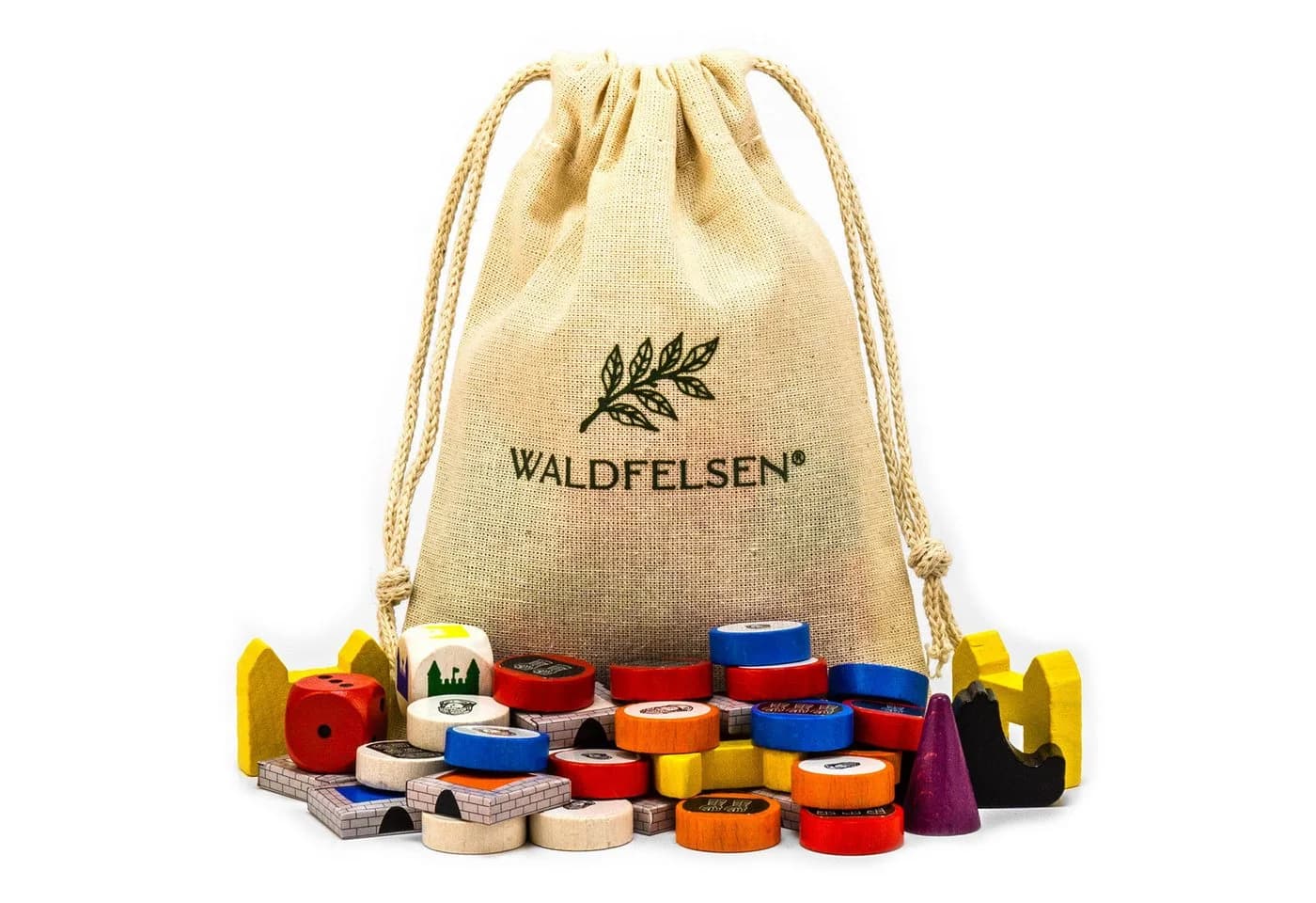 Waldfelsen Spiel Grundspiel Holz 4 Spieler Catan Set - Bild 3