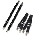 BAYLI Spannbettlaken Verstellbare Bettlakenspanner 4er Set Bild 2