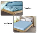 BAYLI Spannbettlaken Verstellbare Bettlakenspanner 4er Set Bild 4