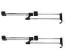 BAYLI Kleiderstange 2er Set ausziehbar 30-52 cm Bild 2