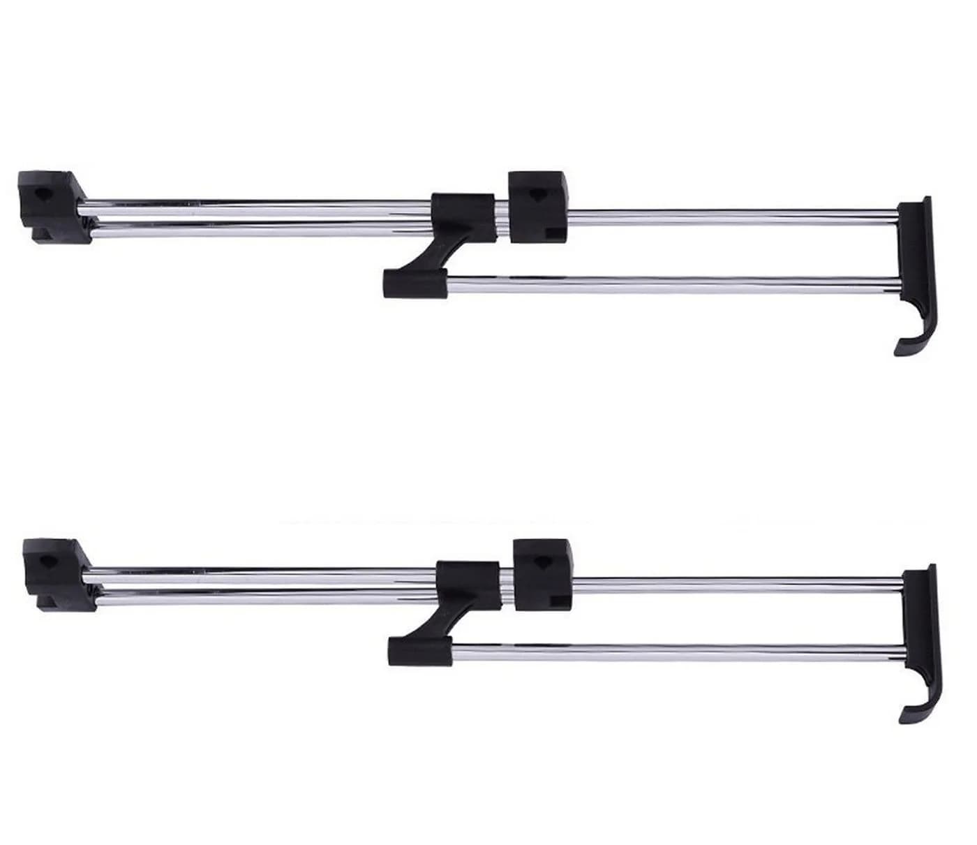 BAYLI Kleiderstange 2er Set ausziehbar 30-52 cm - Bild 2