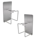 BAYLI Zahnbürstenhalter 2er Set Edelstahl Selbstklebend Silber Bild 2
