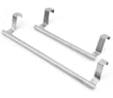 BAYLI Türgarderobe 2er Set Geschirrtuchhalter Edelstahl Silber Bild 2