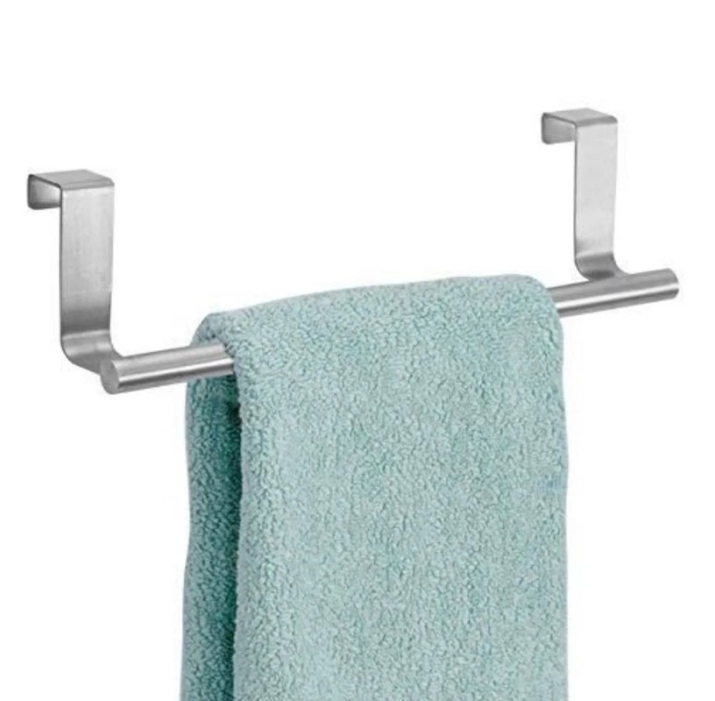 BAYLI 2x Geschirrtuchhalter Edelstahl Silber zum Einhängen - Bild 3