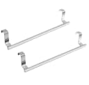 BAYLI Geschirrtuchhalter 2er Set Edelstahl Silber zum Einhängen Bild 2