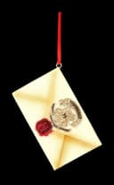 Figuren Shop GmbH Harry Potter Hogwarts Brief Christbaumschmuck Bunt Bild 3