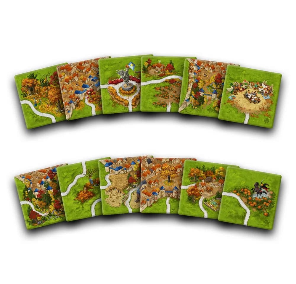 Hans im Glück Spiel Carcassonne 4 Jahreszeiten: Der Herbst Zusatzplättchen