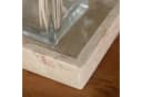 wohnfreuden Dekotablett Marmor 24x12 cm Creme Rechteckig Bild 5