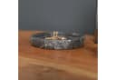 wohnfreuden Dekotablett Marmor Untersetzer 13 cm Anthrazit Rund Bild 1