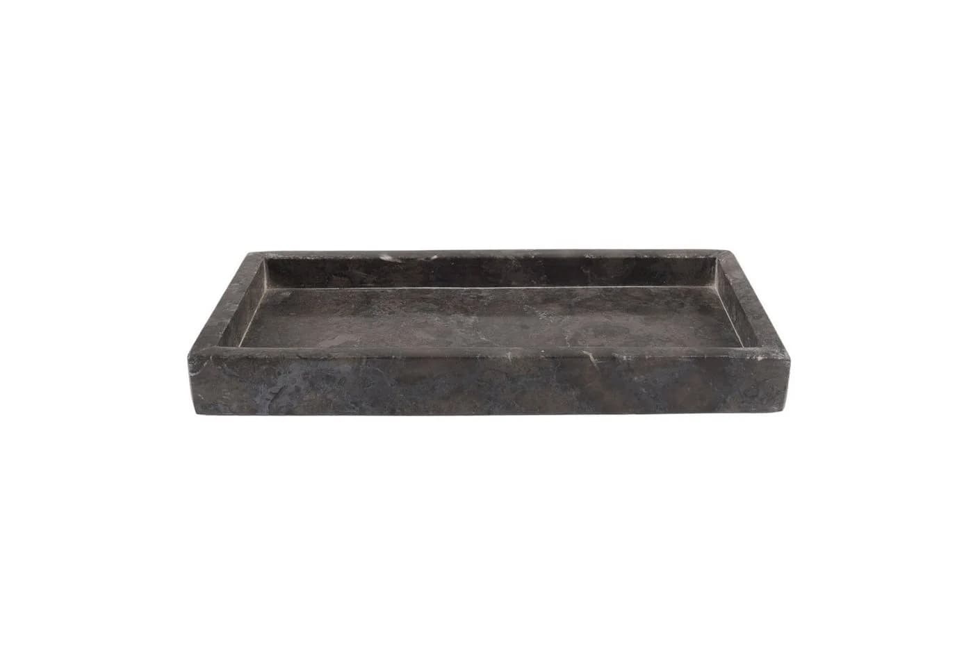 wohnfreuden Dekotablett Marmor 24x12 cm Grau-Schwarz - Bild 5
