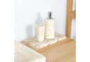 wohnfreuden Dekotablett Marmor 30 cm Creme Rechteckig Flach Bild 4