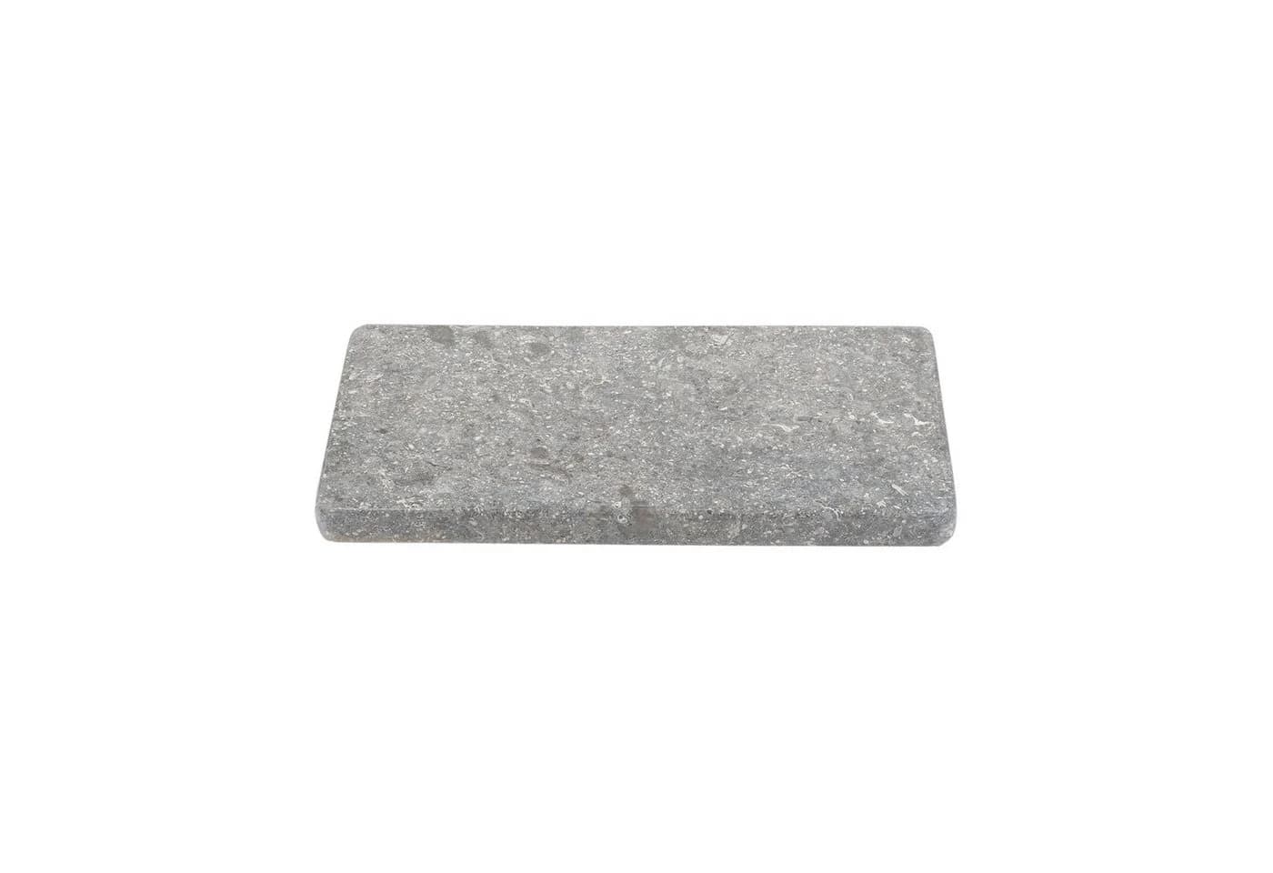 wohnfreuden Dekotablett Marmor Naturstein 30 cm grau flach eckig - Bild 5