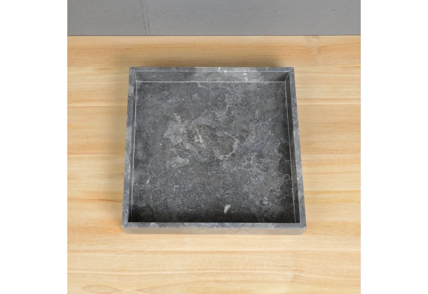 wohnfreuden Dekotablett Marmor 30 cm grau quadratisch - Bild 5
