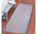 Carpet City Outdoorteppich PALM 2778 Blau/Rosa Wetterfest Bild 2
